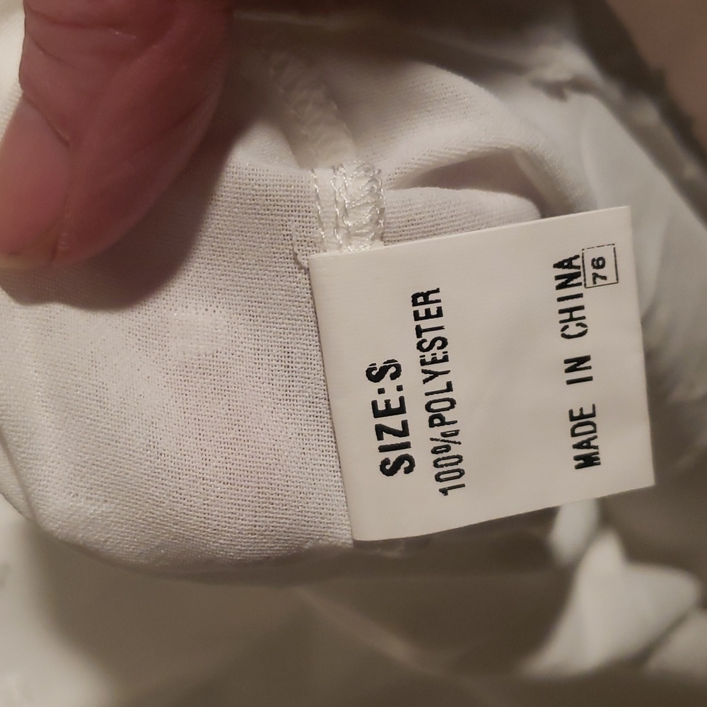 🎉HP🎉New boutique swiss dot lace splicing top - Picture 9 of 11